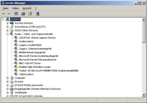 Realtek HD Soundkarte: Problem mit Treiber beheben