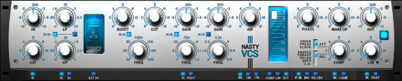 Variety Of Sound NastyVCS: Freeware Channel Strip Plugin