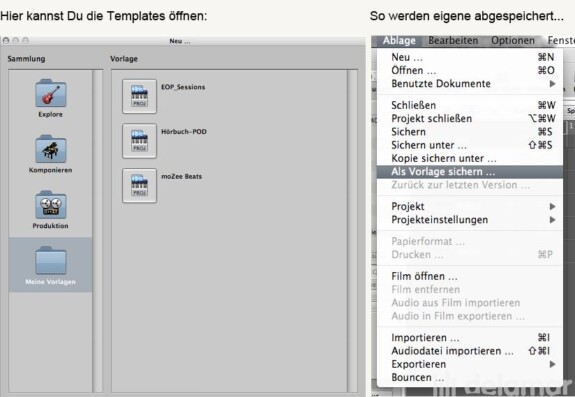 Logic Tutorial 2: Logic Studio & Express einrichten Installation, Templates und Screensets