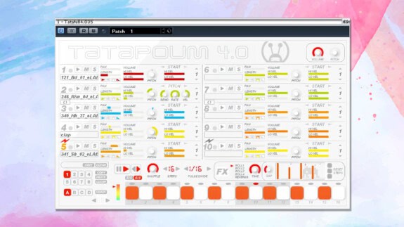 Tatapoum Free VST Plugin: Beat Making wie in Reason ReDrum