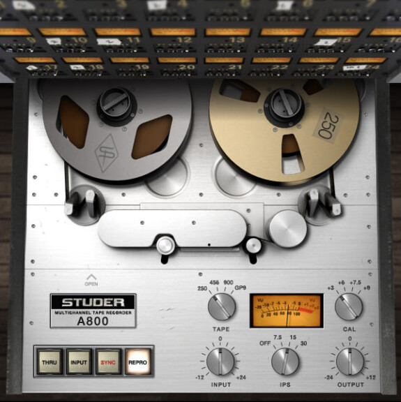 Universal Audio Studer A800: Nachbildung der Bandmaschine