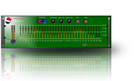 Free VST Plugin: 30-Band Analyzer und Pegelmesser