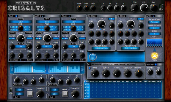 Freeware Friday: MaxSynths Crisalys – Üppiger Synth jetzt für lau!