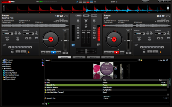 VirtualDJ Home: Kostenlose DJ Software