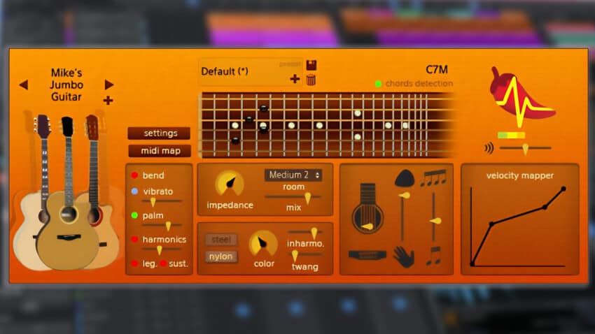 Spicy Guitar: free guitar plugin