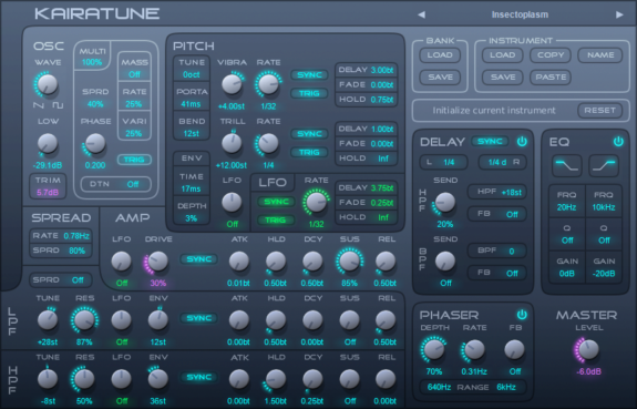 Free VST Plugin: Futucraft Kairatune – Kostenloser Synthie für Bässe & Leads