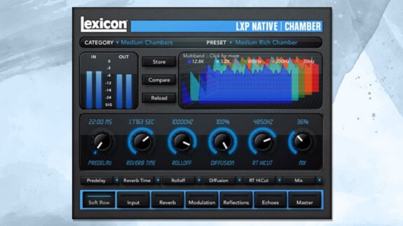 Lexicon MPX Native Reverb: Algorithmischer Halleffekt für Homerecording