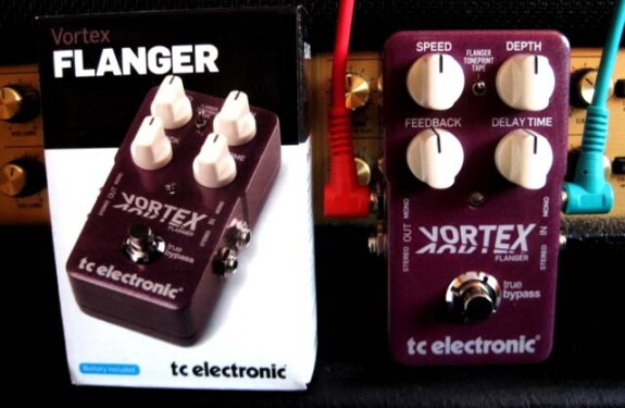 TC Electronic Vortex Flanger Testbericht: Effektpedal für Gitarristen