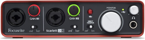 Focusrite Scarlett 2i2 Testbericht: Kleines Audio Interface ganz groß?