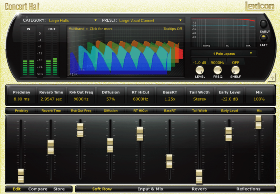 Lexicon PCM Native Reverb Testbericht: 7 algorithmische Halleffekte