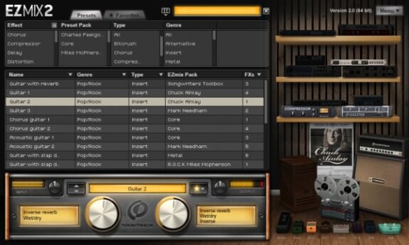 Toontrack EZmix 2: Einfaches Abmischen von Songs