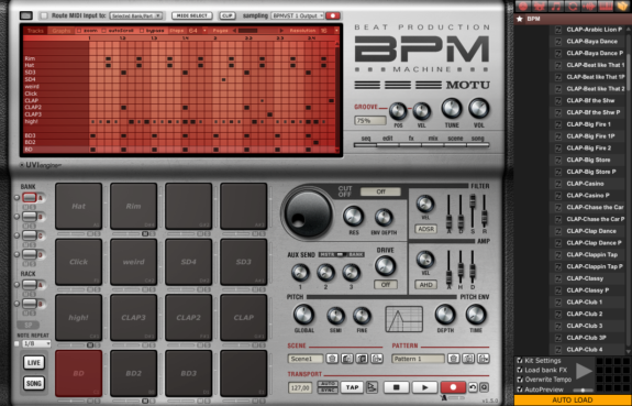 MOTU BPM Testbericht: Beats auf Zack