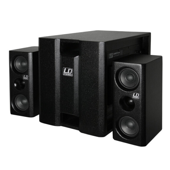 LD Systems DAVE8XS Testbericht: 2.1-Lautsprechersystem mit 350 Watt