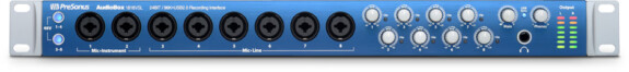 PreSonus AudioBox 1818VSL Testbericht: USB Audio Interface mit 18×18 In/Out