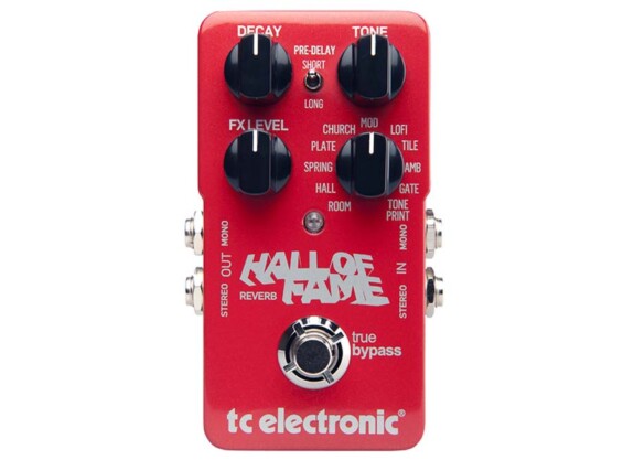 TC Electronic Hall Of Fame Testbericht: Reverb Effektpedal