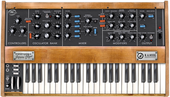 Arturia Minimoog V Original kostenlos für 24 Stunden!