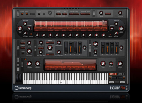 Steinberg Padshop Pro: Granularsynthesizer in erweiterter Version