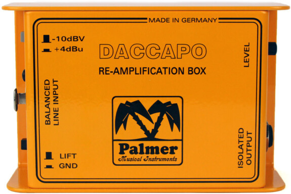 Palmer Daccapo Testbericht: Reamping Box