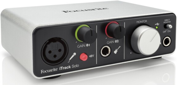 Focusrite iTrack Solo Testbericht: Interface für iPad, Mac & PC