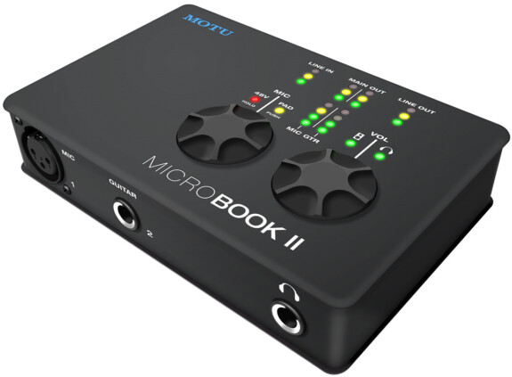 MOTU MicroBook II Testbericht: Kleines Audio Interface auch fein?