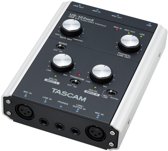 Tascam US-122MKII Testbericht: Komplettes Audio Interface für Einsteiger