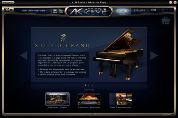 XLN Addictive Keys Testbericht: Drei virtuelle Pianos plus Effekte & Co.