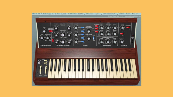 Elektrostudio Model Mini: Minimoog sauber emuliert