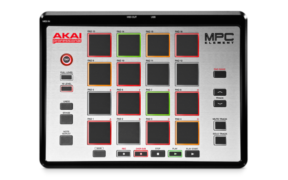 Akai MPC Element Testbericht: Schlanker Pad Controller