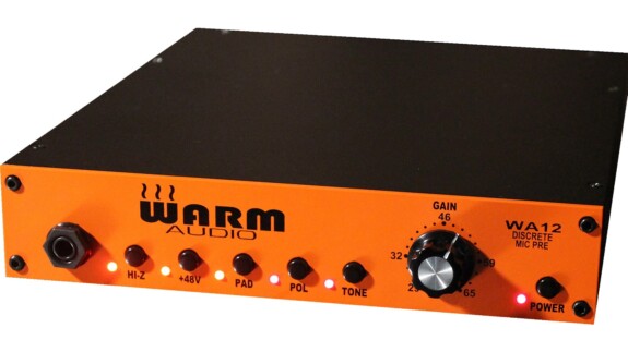 Warm Audio WA12 Test: Vorverstärker für Mikrofone & Gitarren