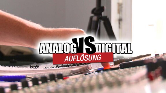 Auflösung: Vergleich Analog/Digital