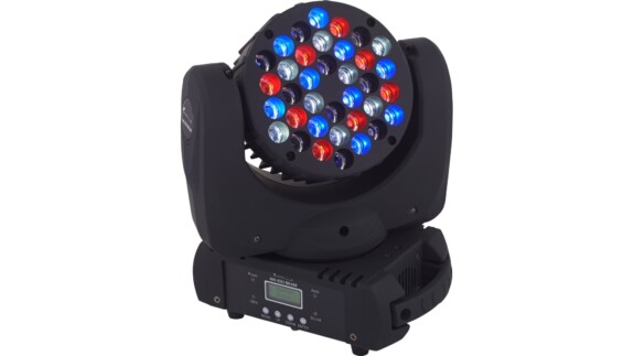 Stairville MH-100 Beam Testbericht: Kräftiger Moving Head mit echtem Weißlicht