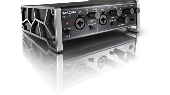 Tascam US-2×2 Testbericht: Portables Audio Interface