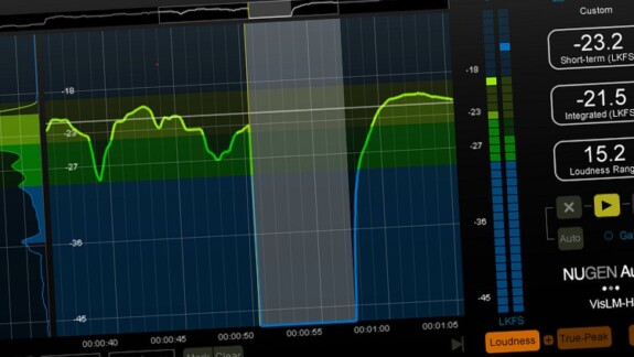 Nugen Audio VisLM 2 Testbericht: Lautheitsmessung mit Histogramm