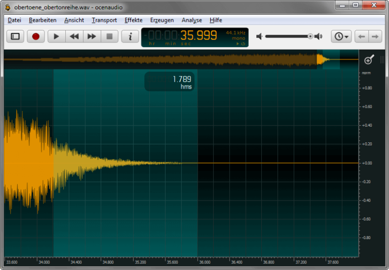 nyquist ocenaudio