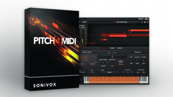 SONiVOX Pitch2MIDI: Audio zu MIDI in Echtzeit