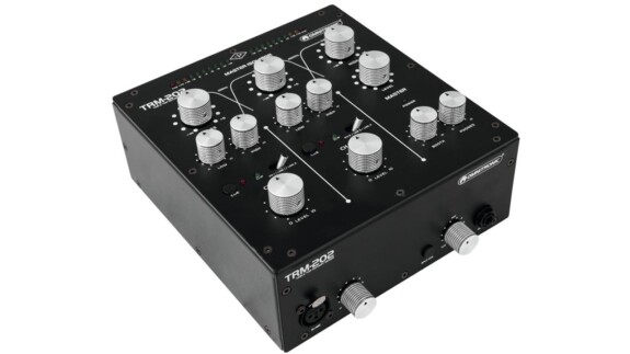 Omnitronic TRM-202 MK2: Rotary DJ Mixer für zwei Kanäle