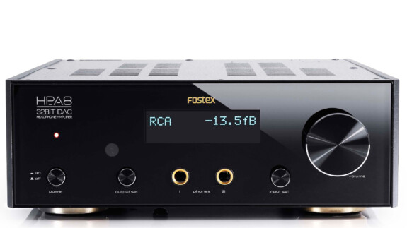 Fostex HP-A8C Testbericht:  Fortgeschrittener Kopfhörerverstärker & DAC