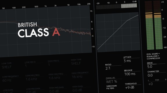 Softube British Class A: Virtueller Channel Strip für die Console 1