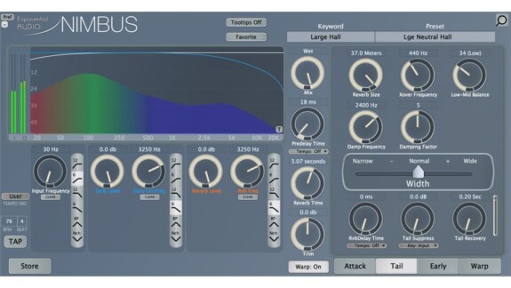 Exponential Audio Nimbus: Optimiertes Reverb Plugin