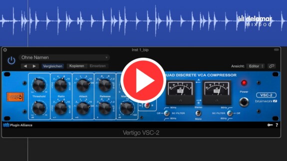 Drum Bus komprimieren – delamar Mixdoc #001