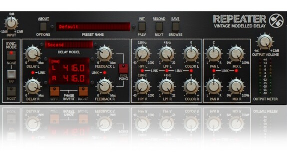 Slate Digital D16 Repeater: Stereo Delay Plugin, das 23 Geräte emuliert