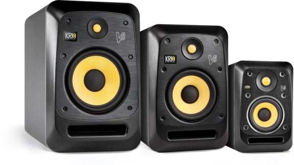 KRK V-Serie 4: Aktive Studiomonitore mit flexiblen EQs