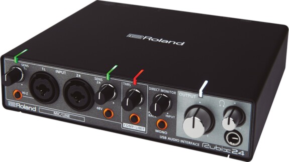 Roland Rubix 24: Audio Interface mit Kompressor