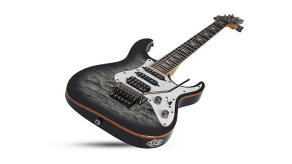 Schecter Banshee-6 FR Extreme: Strat mit dünnem Hals für schnelles Spiel