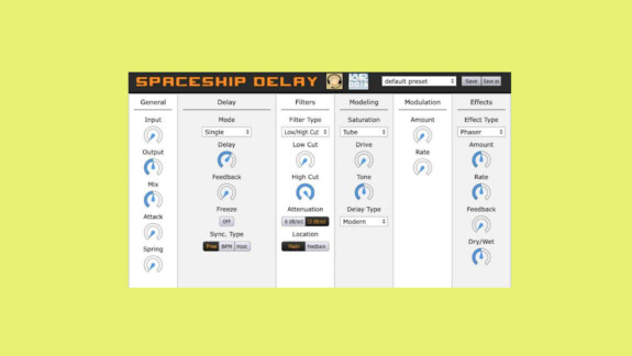 Spaceship Delay: Abgefahrenes Delay-Plugin gratis