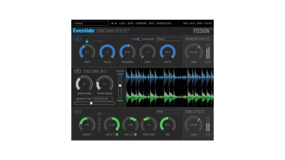 Eventide Fission: Multieffekt – getrennt für Transienten & Sustain des Signals