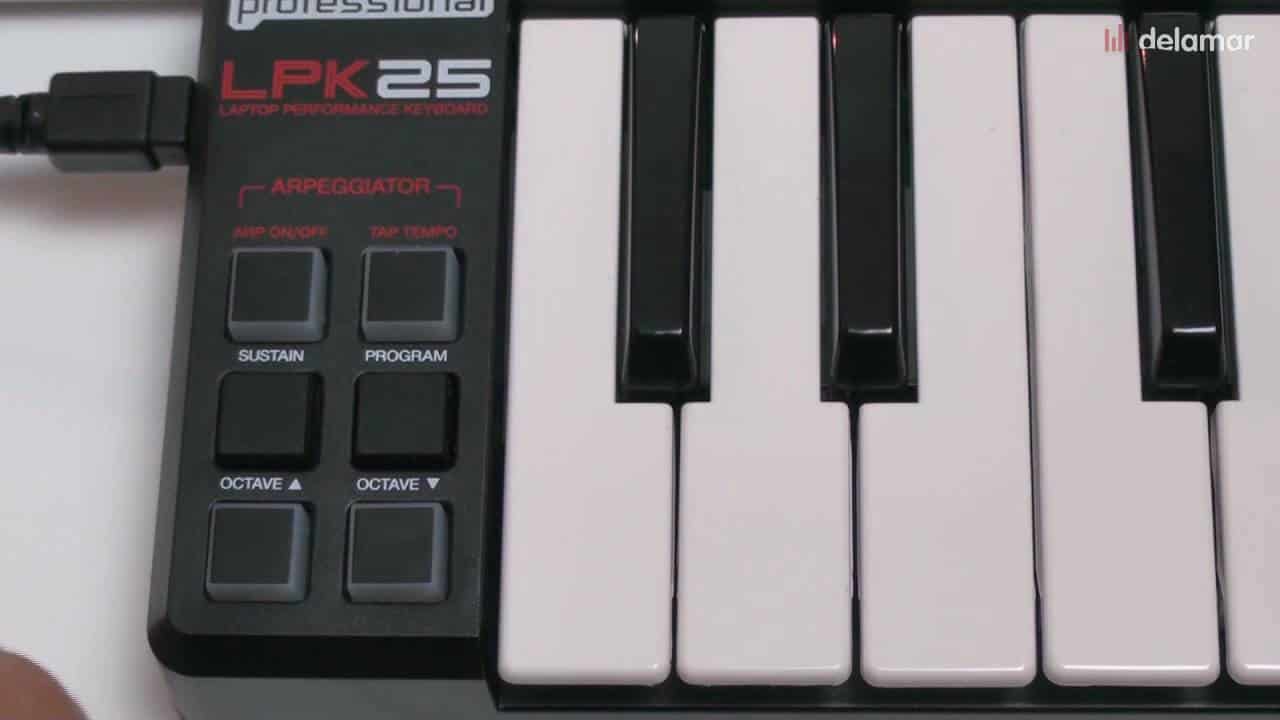 Akai lpk25 как подключить к компьютеру