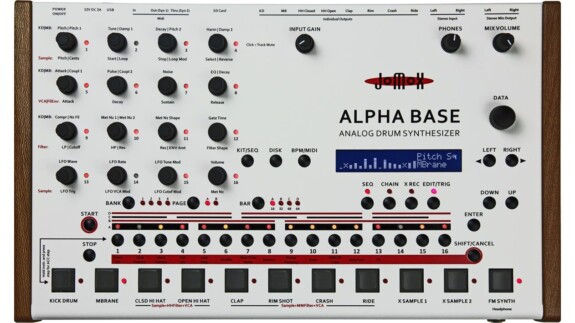 Jomox Alpha Base: Große Drum Machine mit 11 Instrumenten