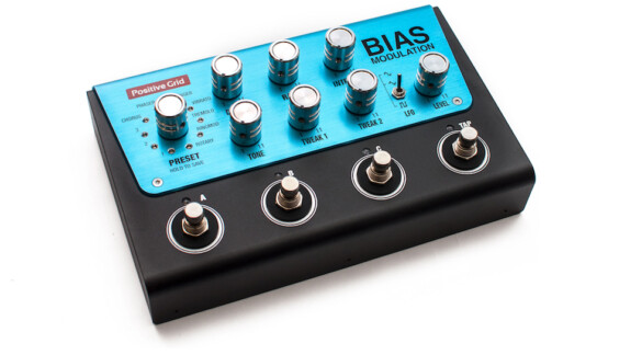 Positive Grid BIAS Modulation: Pedal für Modulationseffekte