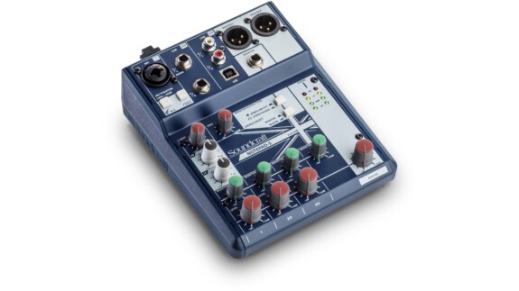 Soundcraft Notepad-5: Kleines Mischpult mit USB Audio Interface